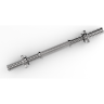 Гриф гантельный UNIX 410 мм хром 25 мм BU410CE