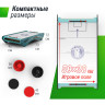 Игровой стол складной UNIX LINE Мини Аэрохоккей настольный (73х40 cм) GTHU73X40BE